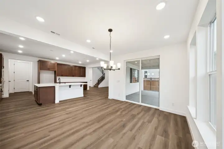 Photos are of the actual home.