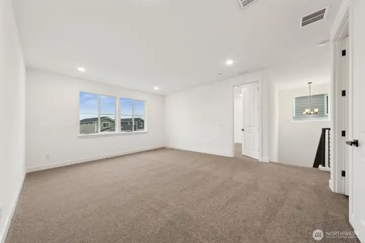 Photos are of the actual home.