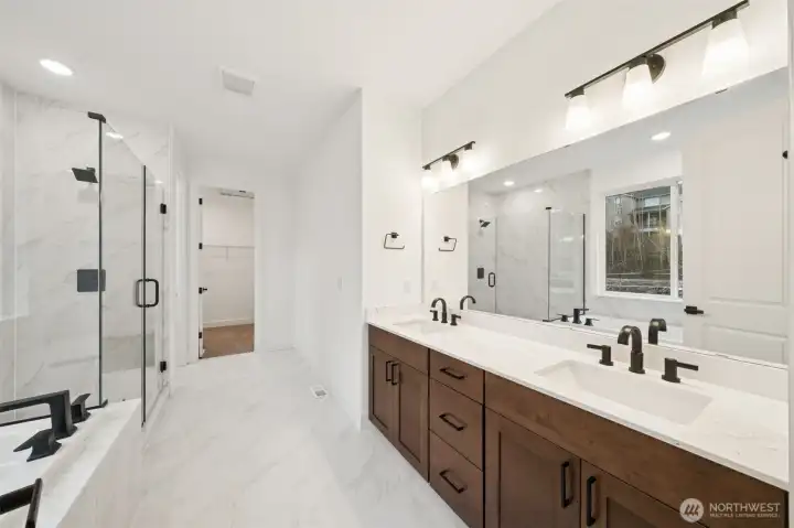 Photos are of the actual home.