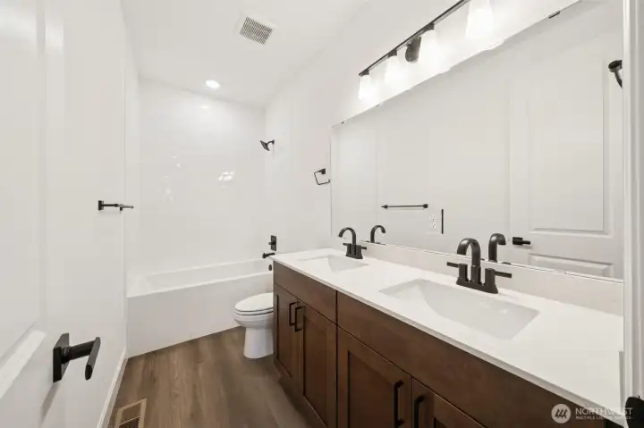 Photos are of the actual home.