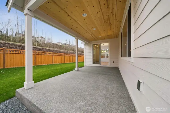 Photos are of the actual home.