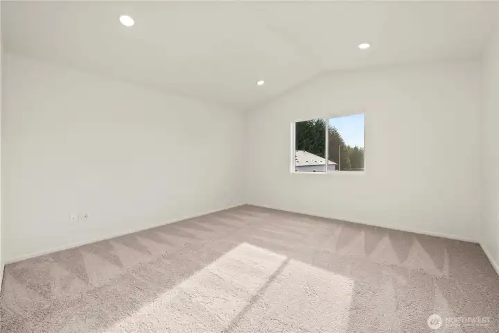 Primary Bedroom- DISCLAIMER:PHOTOS ARE INFORMATIONAL PURPOSES ONLY. Photos are from another Sutherland in community, options, upgrades, colors, and/or other features may vary