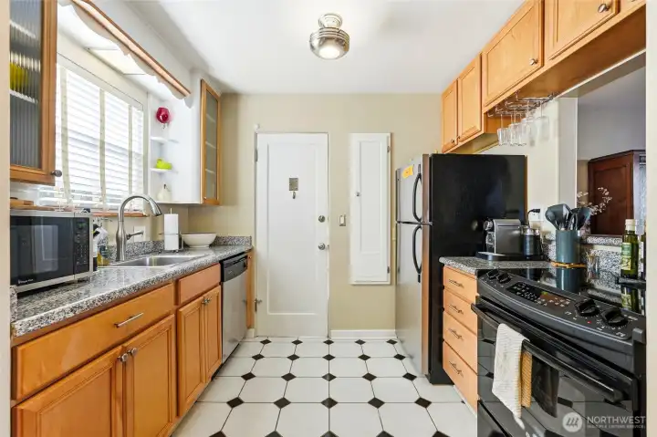 Smart use of square footage provides great storage throughout