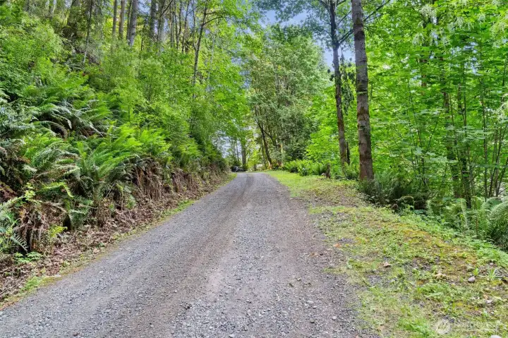 Its pretty private behind the gate..