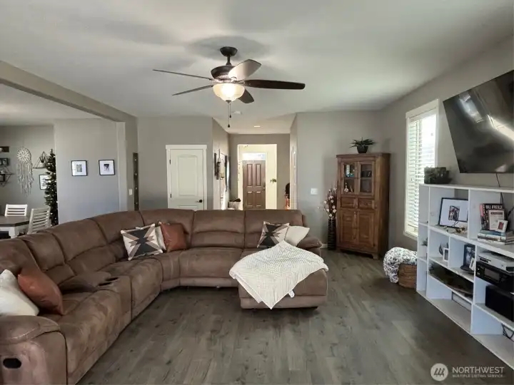 Living room toward the front door