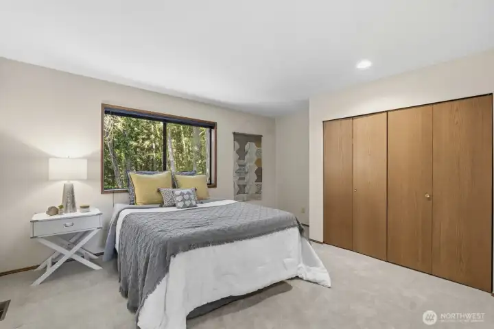 Upper Bedroom is spacious