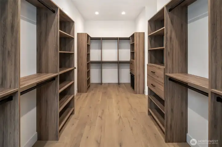 Primary Walk-in Closet