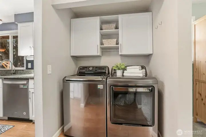 This home has central A/C for year round comfort.