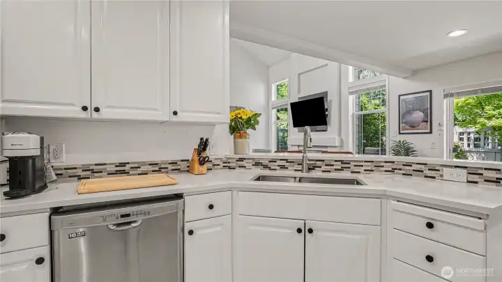 Kitchen with Stainless Steel Appliances