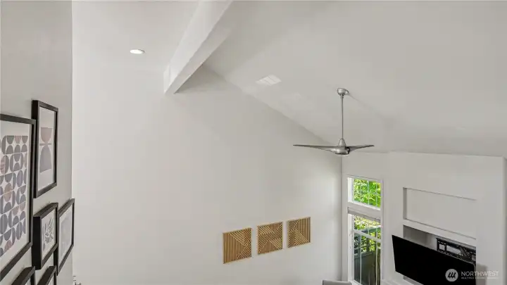 View to below from stairwell
