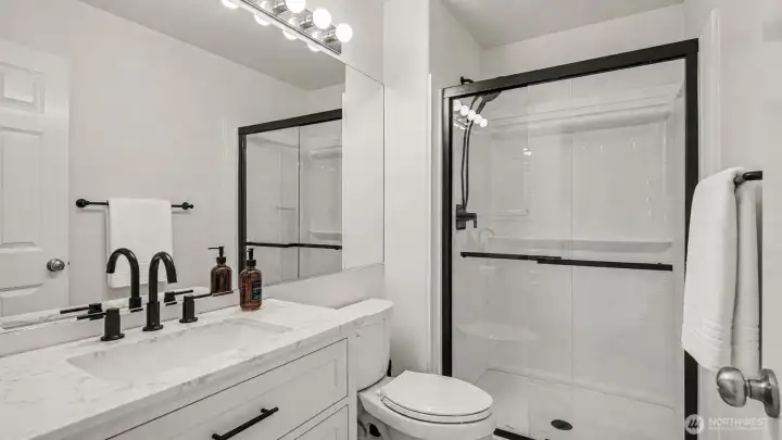 Renovated  primary bath