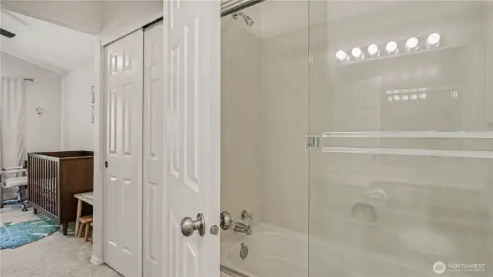 Second bedroom has an en-suite bath!