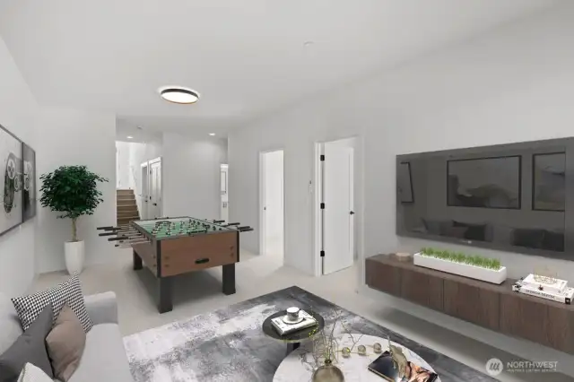Virtually staged ground-level bonus room—imagine the possibilities!