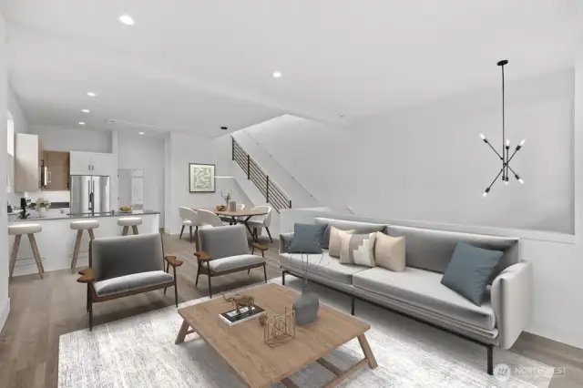 Main-level photos have been virtually staged to highlight the home's full potentia