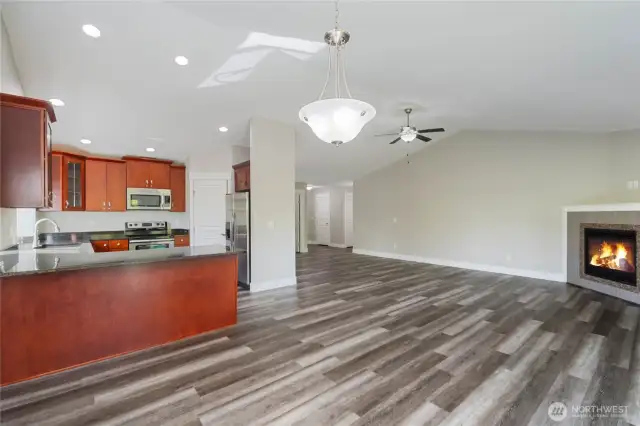 Spacious layout