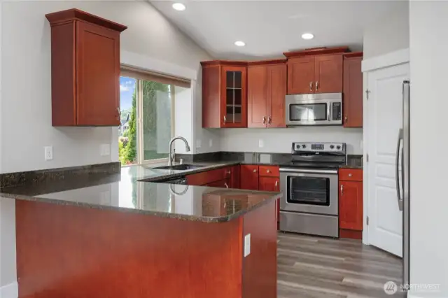 Bright, well-appointed kitchen