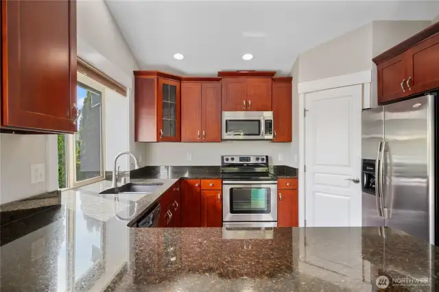 Granite breakfast bar