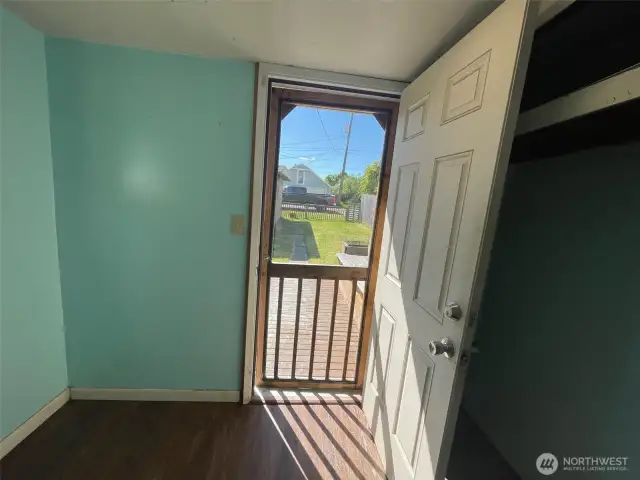 Back door
