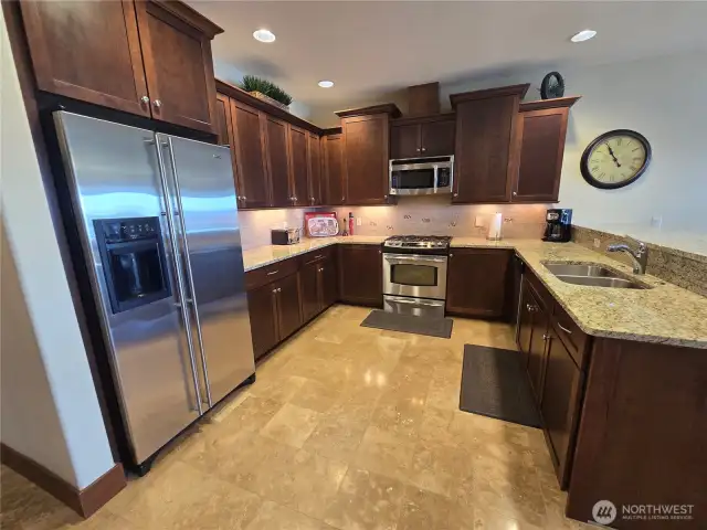 Lots of storage and counter space