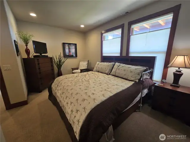 Primary suite is quite large