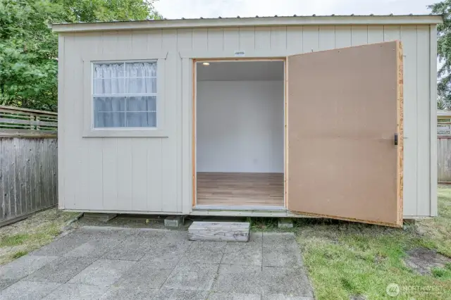 She shed/mancave