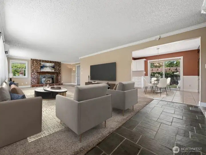 Main house living room