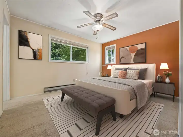 Primary bedroom main house