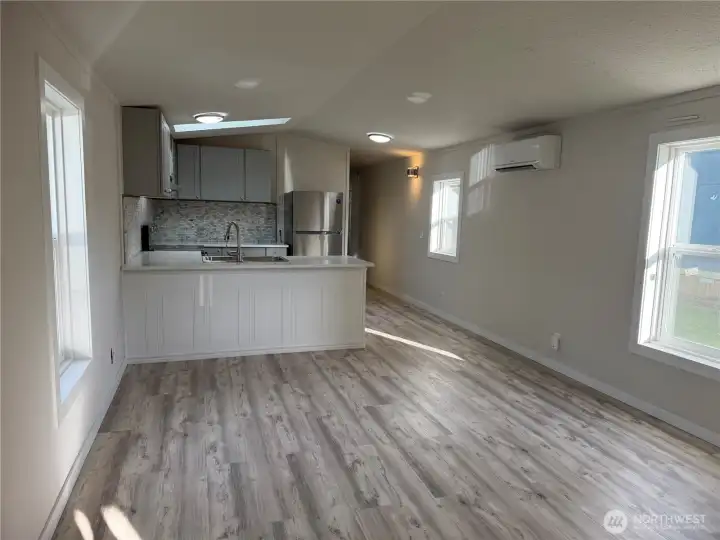 Fully updated, new appliances and flooring windows and all the finishing touches