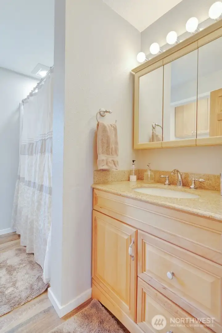 Main Floor Full Bath with Laundry for Convenience!