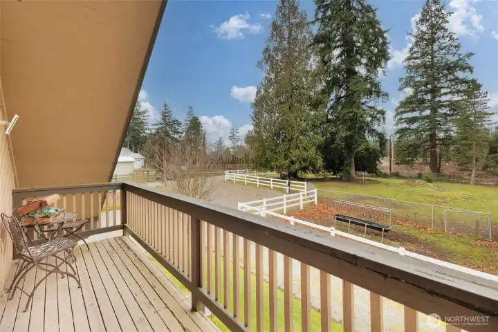 Overlook your Property from Your Private Balcony!