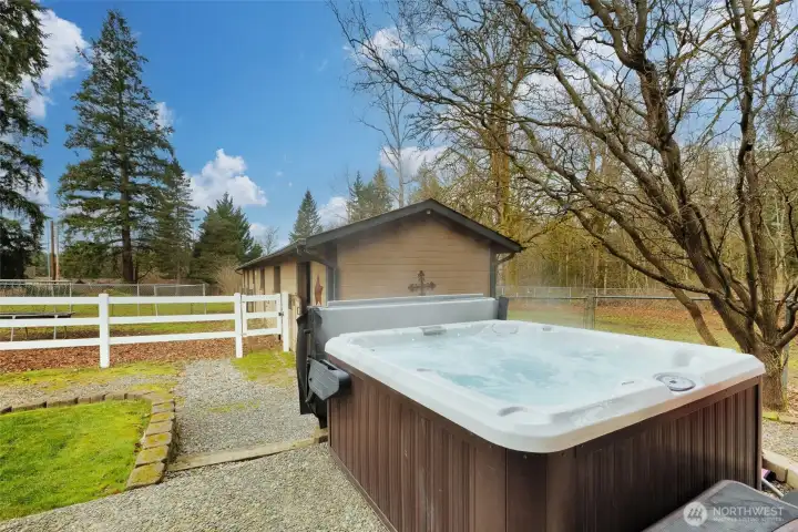 Enjoy Your New Hot Tub Surrounded by Beautiful Territorial Views!