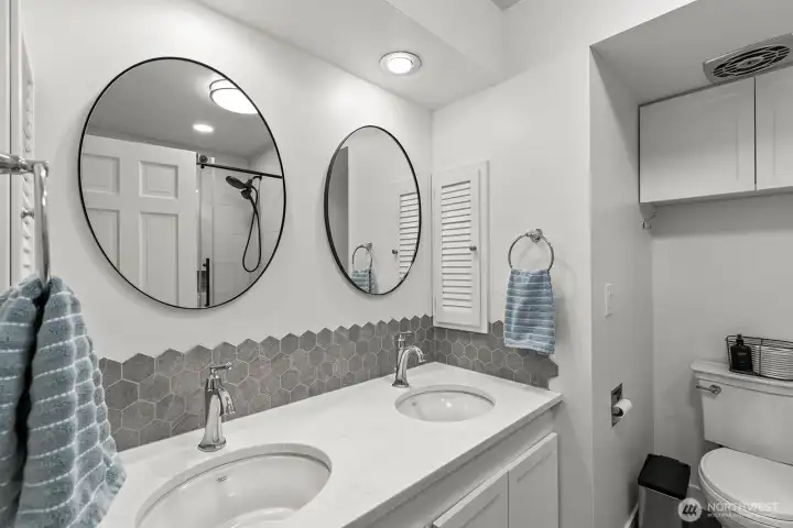 Hall bathroom