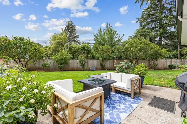 backyard plus there is RV/boat parking!
