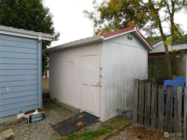 Oversized Storage Shed