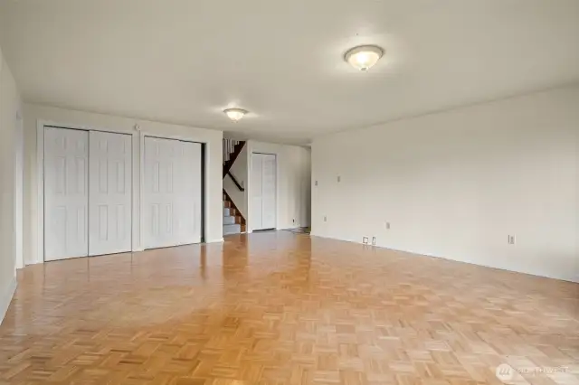 Basement bedroom