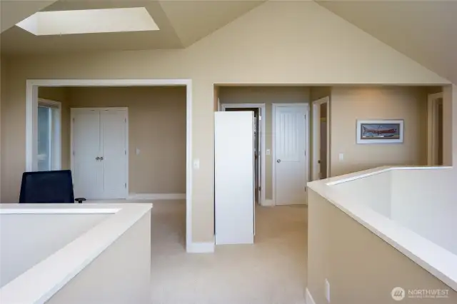 Landing on second floor.