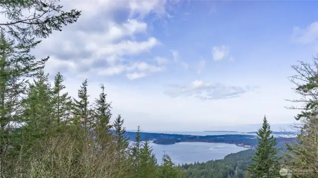 Ship Bay, Crescent Beach, Patos Island, Sucia Island, and Canada beyond