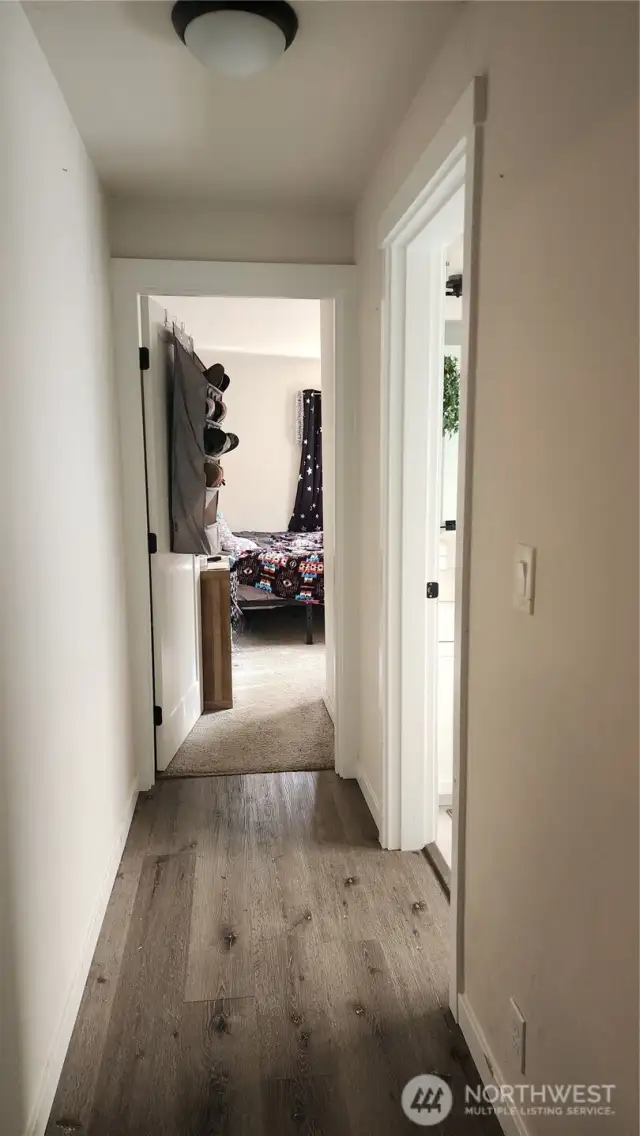 Hallway leading to Main bedroom
