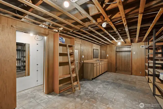 There is room for expansion, possibly adding a 3rd bedroom, in the downstairs daylight basement. Image the possibilities!