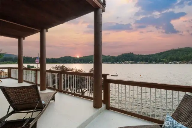 View from main deck.