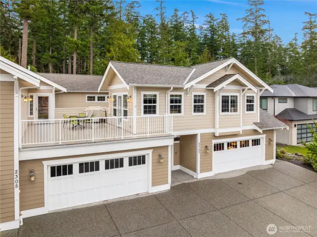 This 2,635 sq. ft. home features an oversized two-car garage and is nestled in a quiet cul-de-sac on the northwest edge of Anacortes.