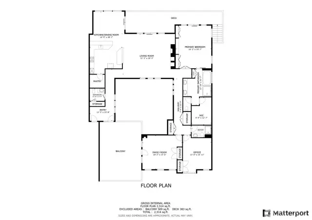 The ideal floor plan with tons of outdoor space.