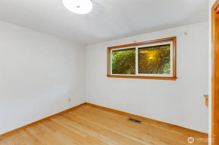 Bedroom #4 has built in desk and large closet
