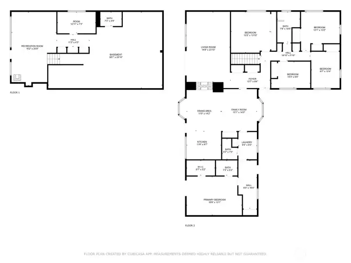 Floor plan for home
