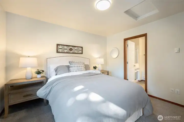 Primary with ensuite.