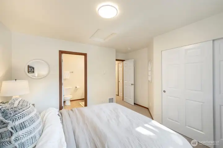 Primary with ensuite.