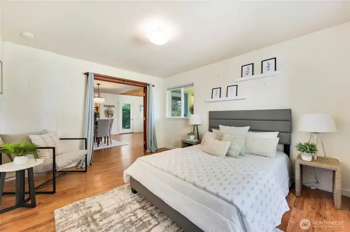 Main floor bedroom