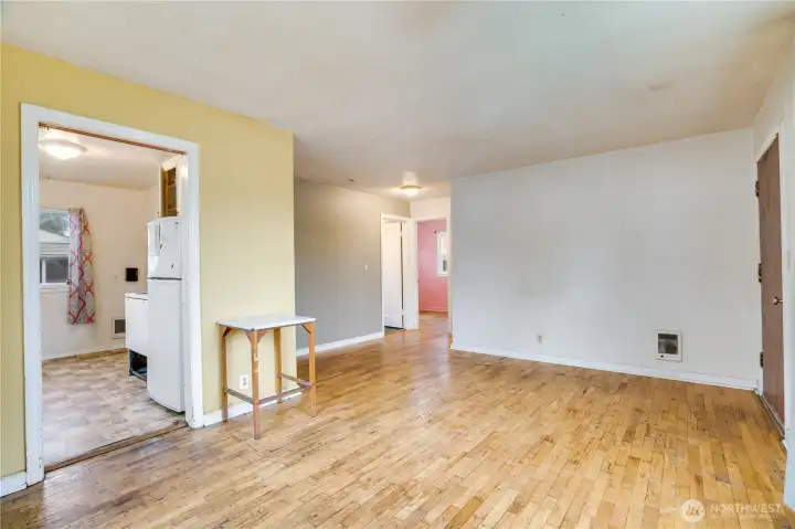 This home feels surprisingly spacious for its size.