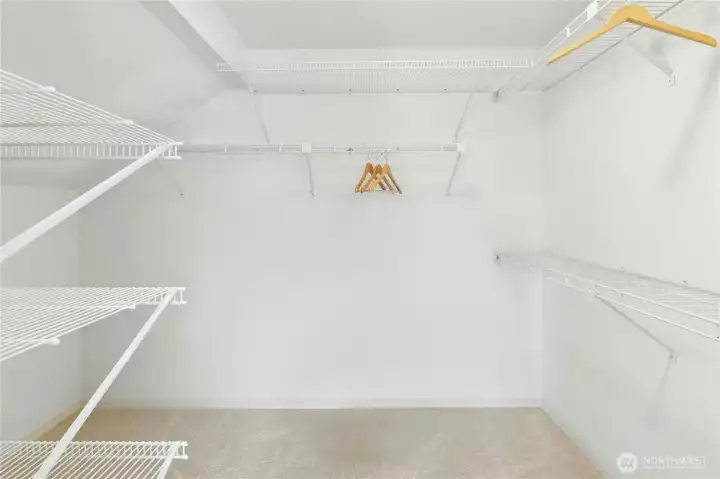 Large walk-in closet