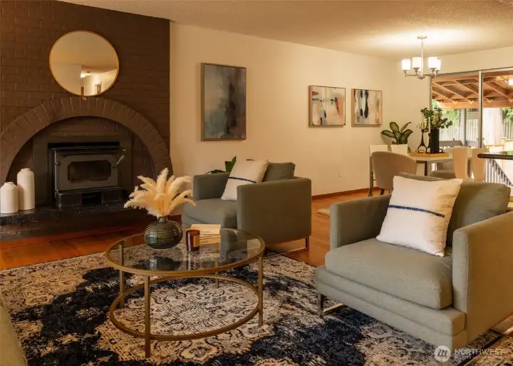 Open, bright, spacious, connected- and functional!